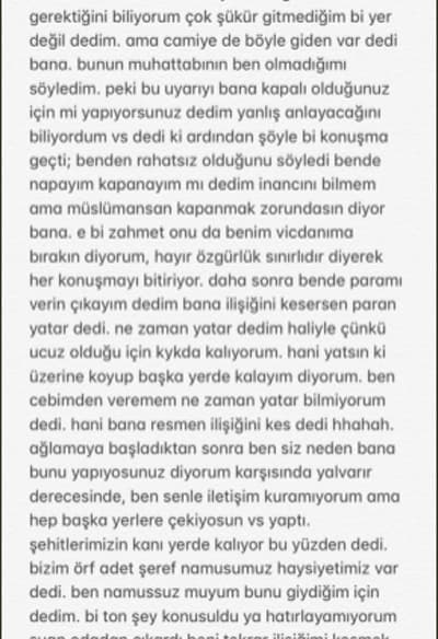 "Yurtta şort giydiği için ifadesi alındı" iddiası